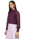 Collar Neck Top