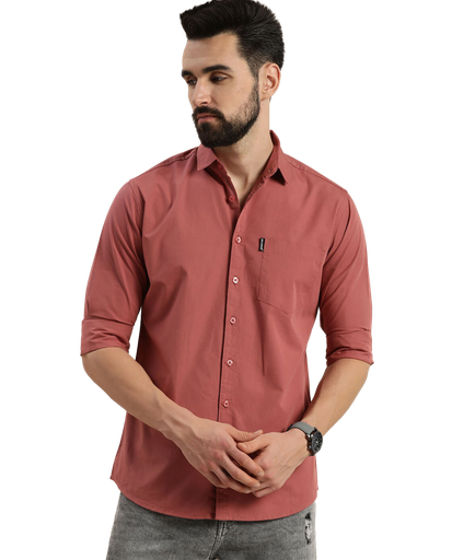 Casual Shirt (Brown, XXL)