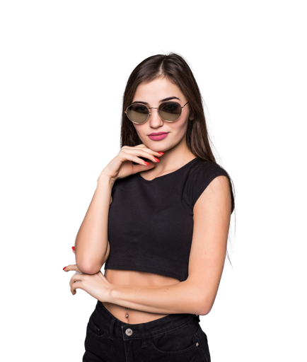 Bodycon Dress with Puff (White)